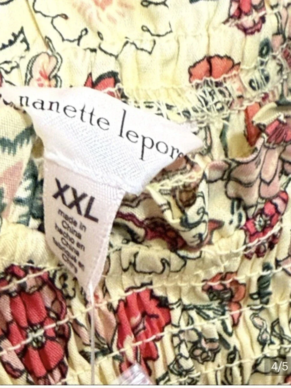 Nanette Lepore Nwot Bohemian Floral Tiered Maxi Sz XXL spring Feminine Dress